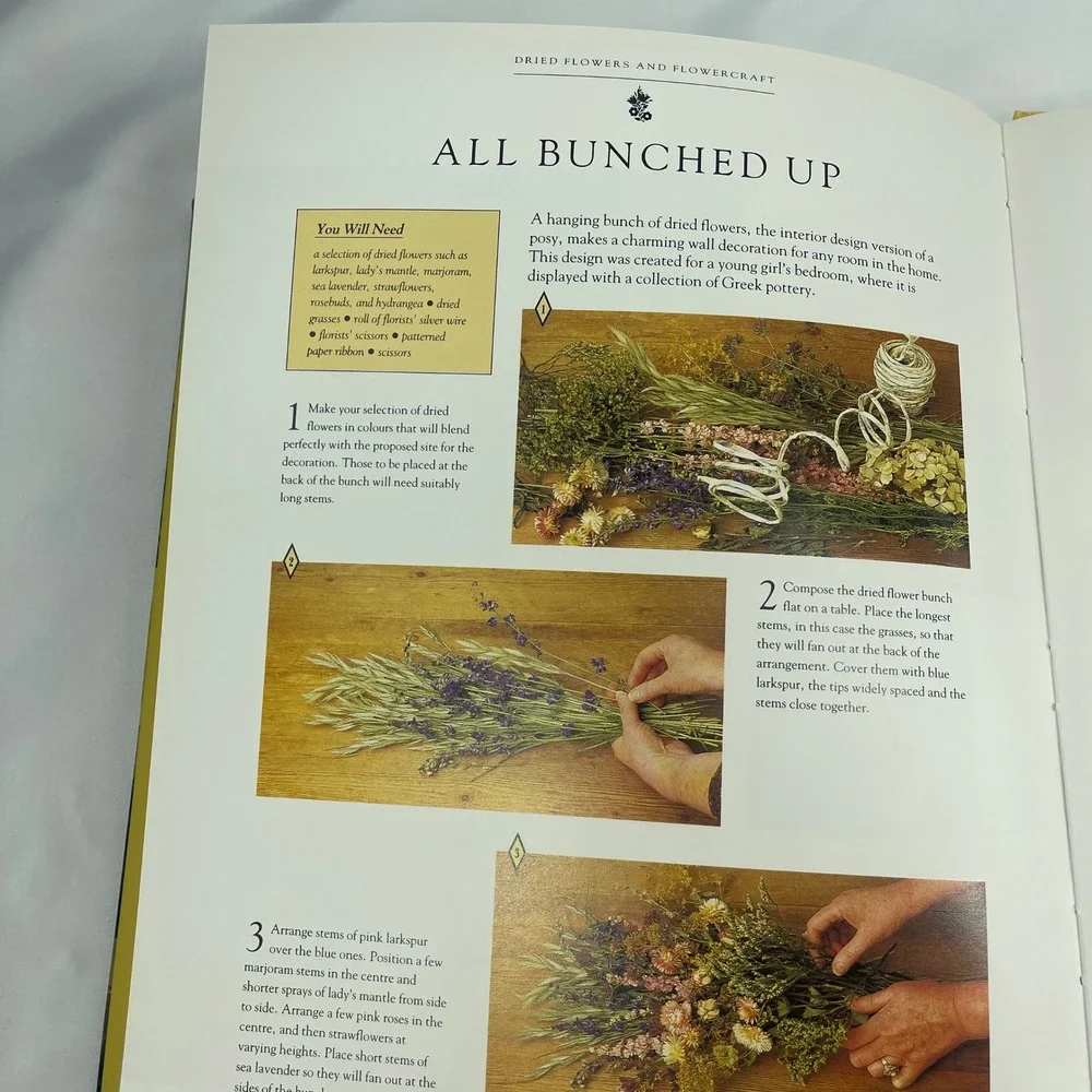 The Complete Flower Arranger Pamela Westland HC DJ 1993 Floral Design Guide